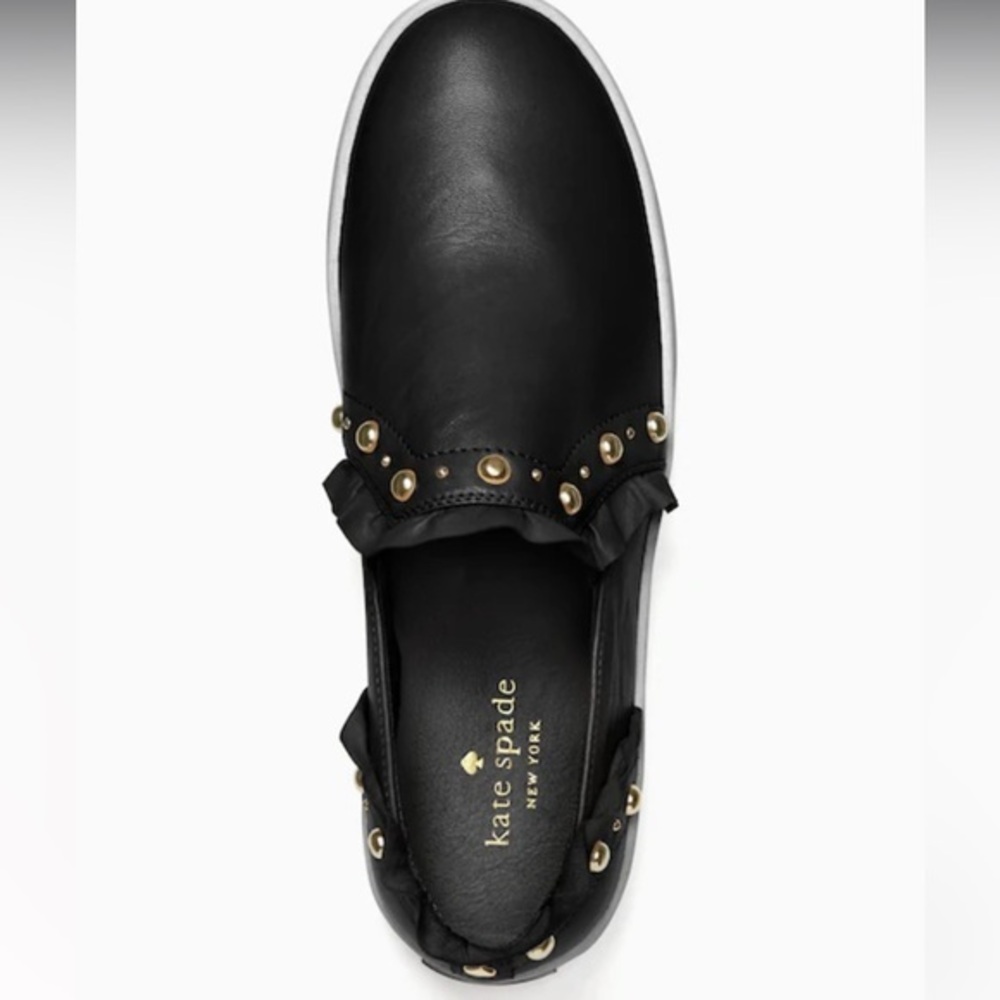 Kate Spade Loralia Sneakers size 9.5 black studs